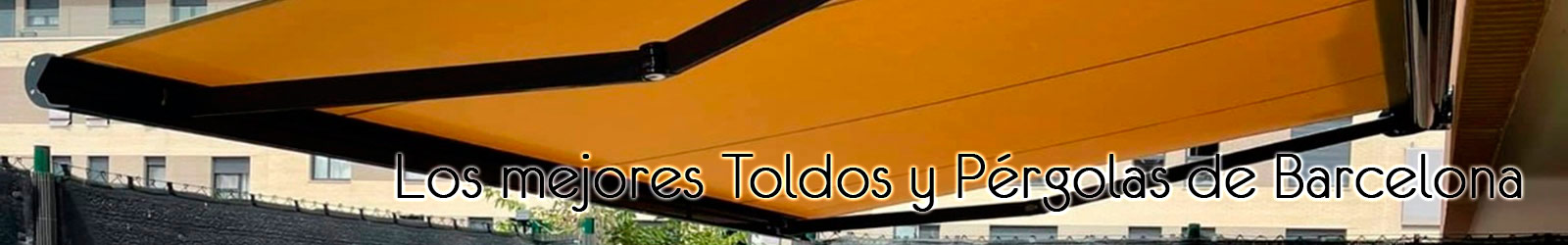 Empresas de toldos en El Masnou.
